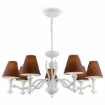 Подвесная люстра Lamp4You Provence 10 M3-07-WM-LMP-O-30 Цвет плафонов коричневый от ImperiumLoft