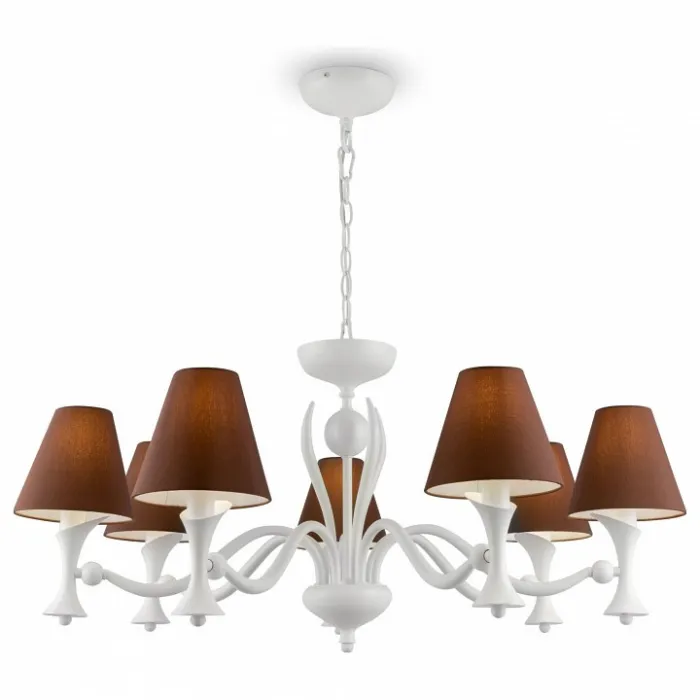 Подвесная люстра Lamp4You Provence 10 M3-07-WM-LMP-O-30 Цвет плафонов коричневый от ImperiumLoft