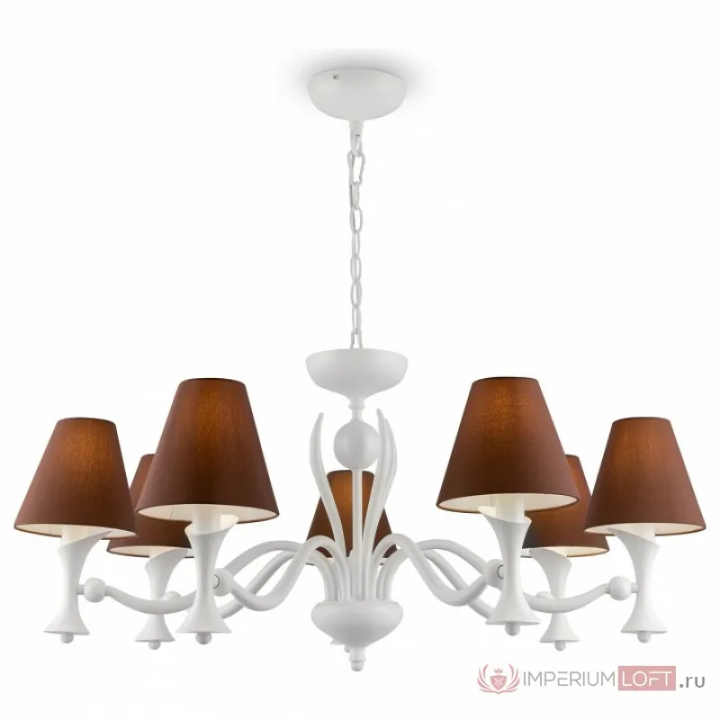 Подвесная люстра Lamp4You Provence 10 M3-07-WM-LMP-O-30 Цвет плафонов коричневый от ImperiumLoft