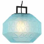Подвесной светильник Stilfort Chest 2127/14/01P Цвет плафонов синий Цвет арматуры черный