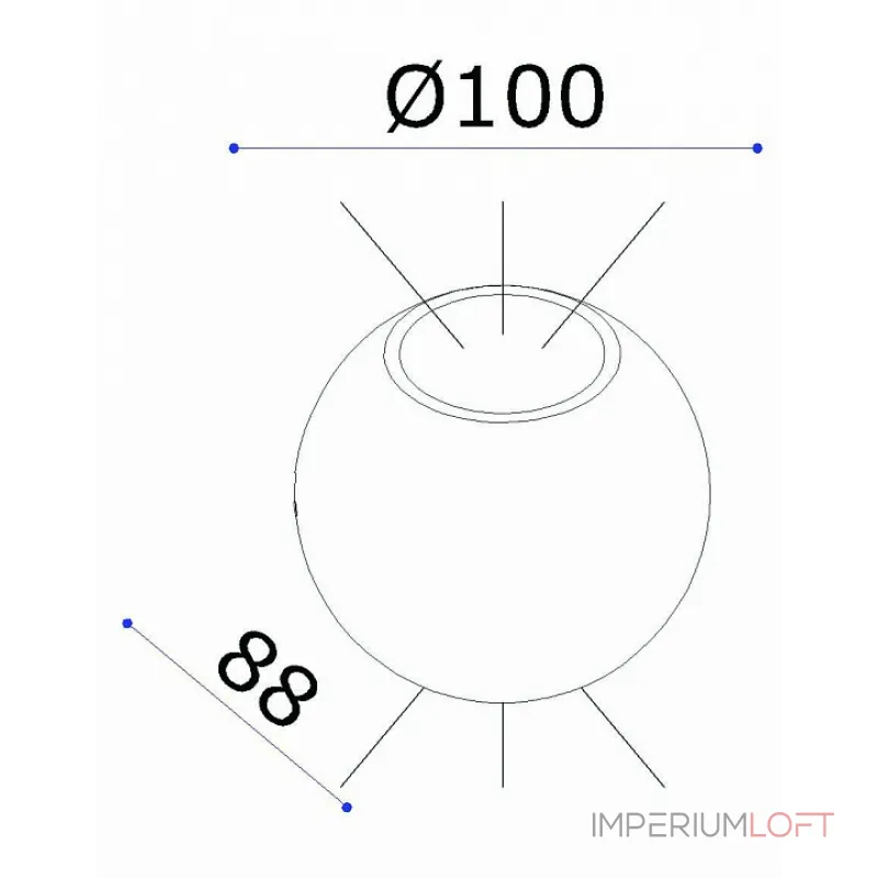 Накладной светильник Donolux DL18442 DL18442/12 White R Dim