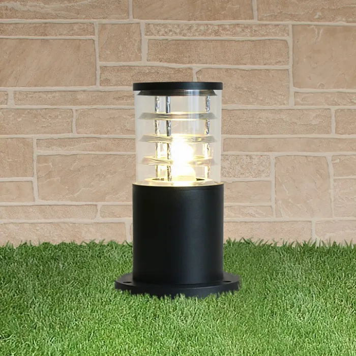 Наземный низкий светильник Elektrostandard Techno 1508 TECHNO black черный от ImperiumLoft