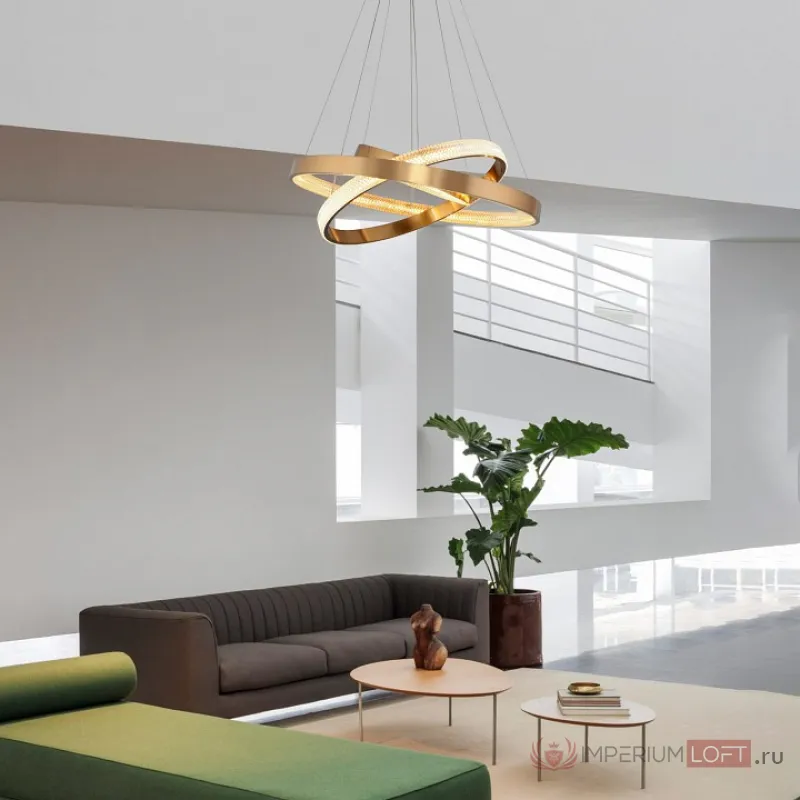 Подвесной светильник Eurosvet Posh 90176/3 медный 80W от ImperiumLoft