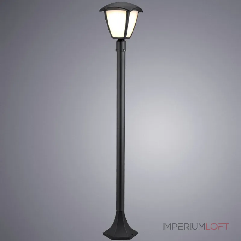 Наземный высокий светильник Arte Lamp Savanna A2209PA-1BK