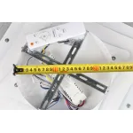 Накладной светильник Omnilux Arzano OML-08437-187 Цвет арматуры белый Цвет плафонов прозрачный от ImperiumLoft