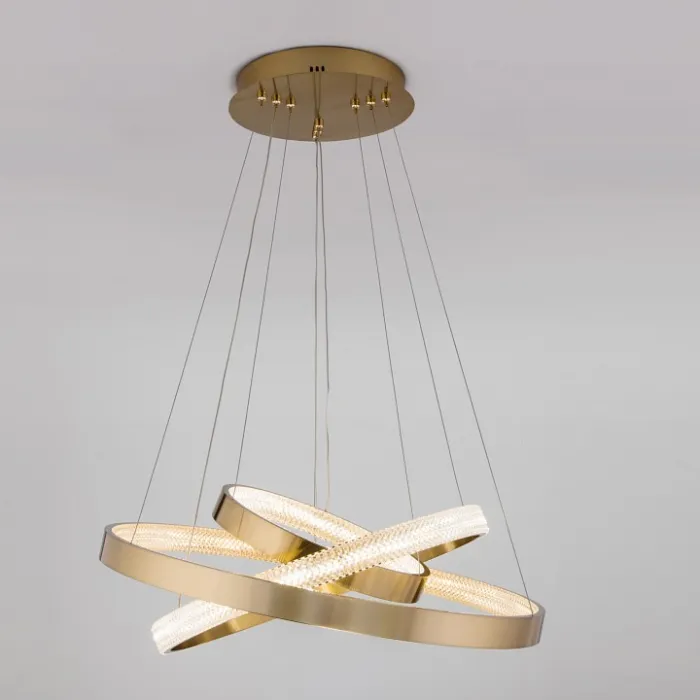 Подвесной светильник Eurosvet Posh 90176/3 медный 80W от ImperiumLoft
