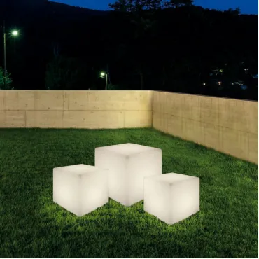 Наземный низкий светильник Nowodvorski Cumulus Cube 8965 Цвет плафонов белый