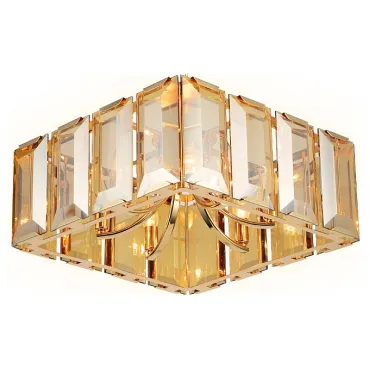 Подвесной светильник Ambrella Traditional 4 TR5149 Цвет арматуры золото Цвет плафонов янтарный