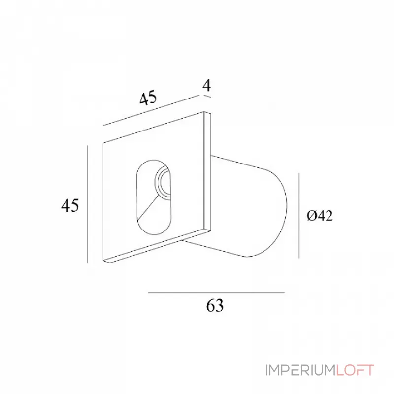 Встраиваемый светильник Denkirs DK1011 DK1012-WH от ImperiumLoft Встраиваемый светильник Denkirs DK1011 DK1012-WH от ImperiumLoft