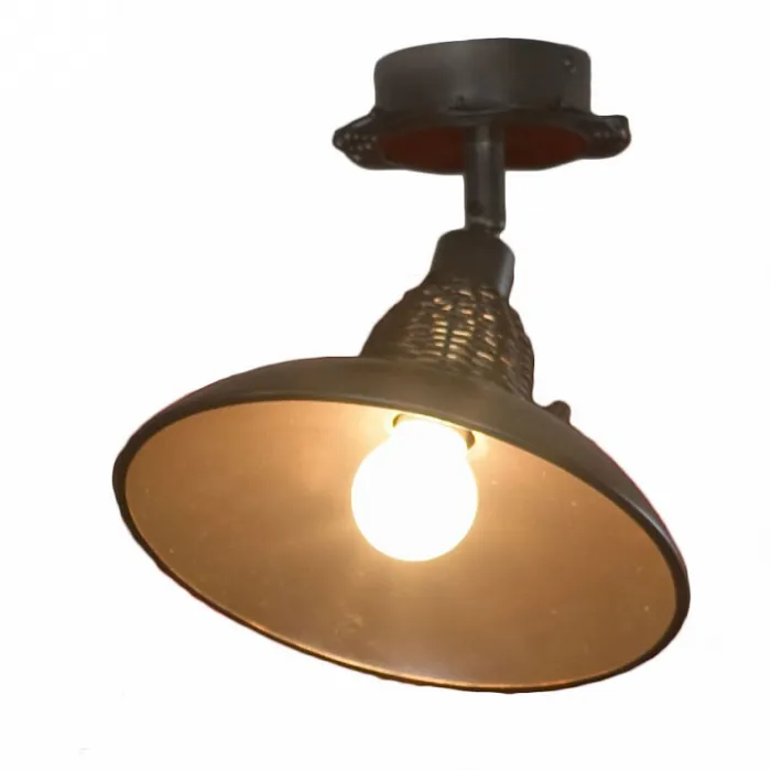 Спот Lussole Ancona LSN-1077-01 Цвет арматуры медь Цвет плафонов коричневый от ImperiumLoft