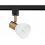 Светильник на штанге Arte Lamp Falena A3117PL-1BK Цвет арматуры Черный Цвет плафонов Белый от ImperiumLoft