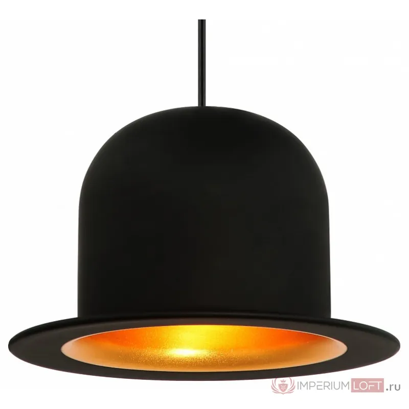 Подвесной светильник Arte Lamp Bijoux A3234SP-1BK Цвет арматуры черный Цвет плафонов черный от ImperiumLoft