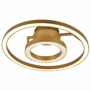 Накладной светильник Favourite Sanori 2546-2U Цвет плафонов прозрачный Цвет арматуры золото
