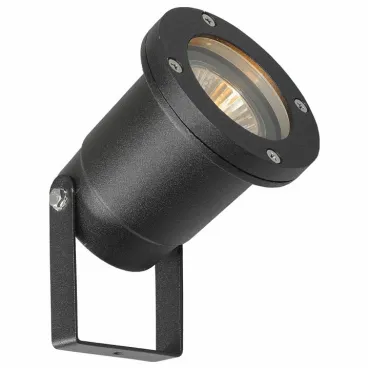 Наземный низкий светильник MW-Light Титан 808040301 Цвет арматуры черный Цвет плафонов прозрачный от ImperiumLoft