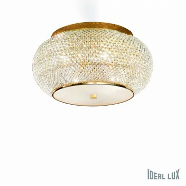 Накладной светильник Ideal Lux Pasha PASHA&#039; PL6 ORO Цвет арматуры золото Цвет плафонов прозрачный