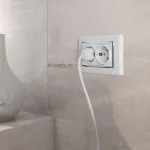 Рамка для двойной розетки Werkel Snabb белый W0081901 Цвет арматуры хром от ImperiumLoft