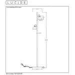 Торшер Lucide Damian 45773/02/97 от ImperiumLoft