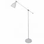 Торшер Arte Lamp Braccio A2054PN-1WH Цвет арматуры белый Цвет плафонов белый от ImperiumLoft