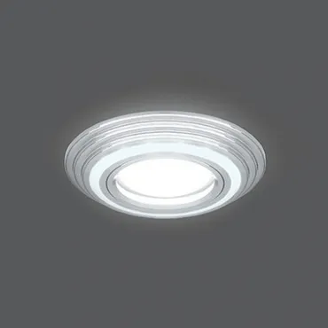 Встраиваемый светильник Gauss Backlight 15 BL139 Цвет арматуры хром Цвет плафонов хром