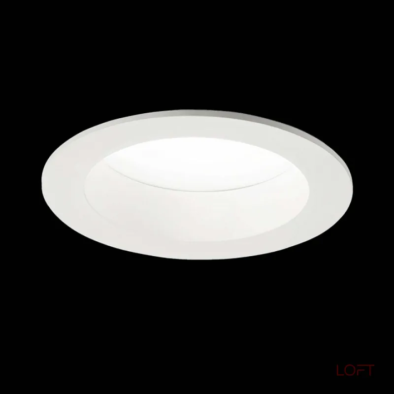 Встраиваемый светильник Ideal Lux Basic Wide BASIC WIDE 15W 3000K Цвет арматуры белый