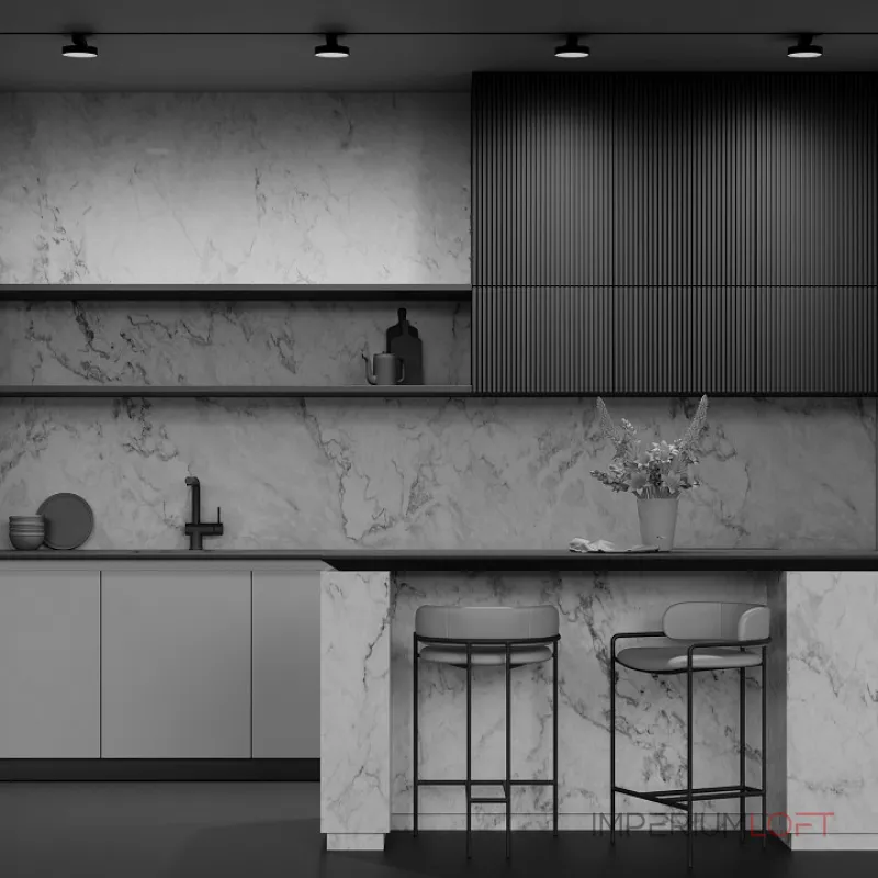 Трековый светильник Maytoni Zon TR043-1-12W3K-B Трековый светильник Maytoni Zon TR043-1-12W3K-B