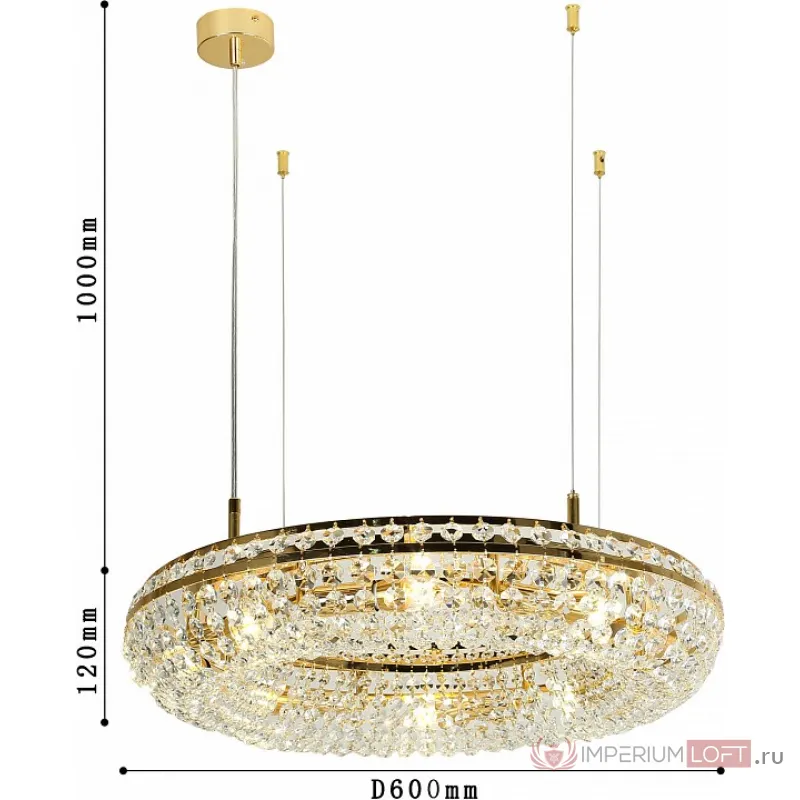 Подвесная люстра Favourite Monilibus 4015-8P от ImperiumLoft