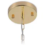 Подвесной светильник Ambrella Traditional 4 TR5149 Цвет арматуры золото Цвет плафонов янтарный