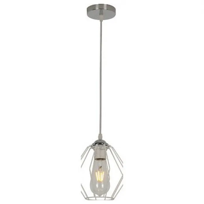 Подвесной светильник Imex 3099 MD.3099-1-P WH+CH цвет арматуры белый от ImperiumLoft