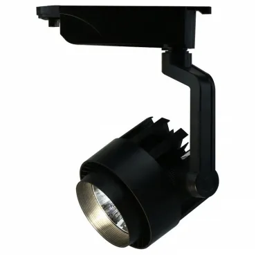Светильник на штанге Arte Lamp Track Lights A1620PL-1BK Цвет арматуры черный Цвет плафонов черный