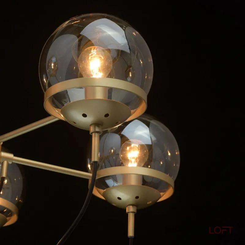 Люстра на штанге DeMarkt City Фьюжн 392016605  Люстра на штанге DeMarkt City Фьюжн 392016605