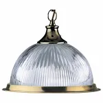 Подвесной светильник Arte Lamp American Diner A9366SP-1AB Цвет арматуры бронза Цвет плафонов прозрачный от ImperiumLoft