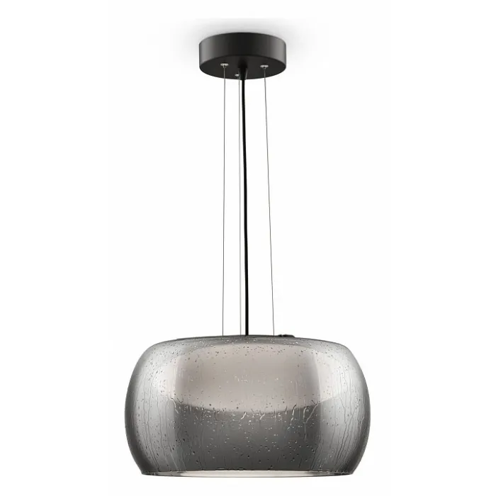 Подвесной светильник Maytoni Solen MOD073CL-L13B3K Цвет арматуры черный Цвет плафонов серый от ImperiumLoft