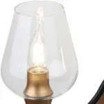 Бра Rivoli Fresco Б0044367 Цвет арматуры золото Цвет плафонов прозрачный