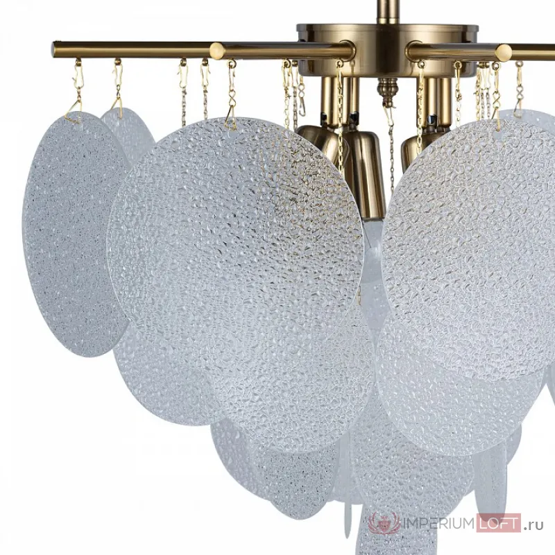 Люстра на штанге Loft it Frost 10022/400 Цвет арматуры латунь Цвет плафонов прозрачный от ImperiumLoft