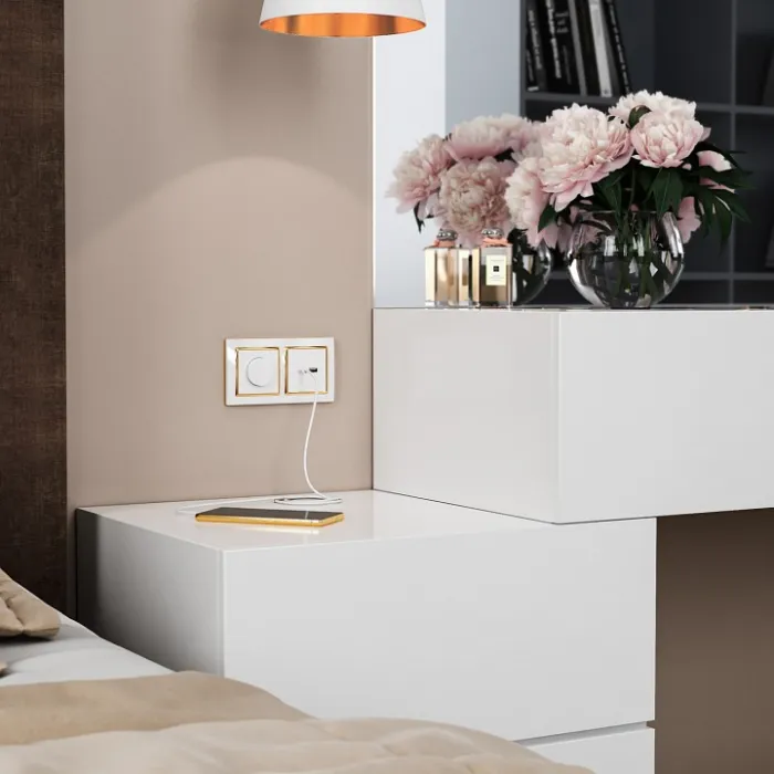 Диммер без рамки Werkel белый W1142001 от ImperiumLoft