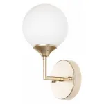 Бра Arte Lamp Marco A2703AP-1SG Цвет плафонов белый Цвет арматуры золото