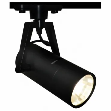 Светильник на штанге Arte Lamp Track Lights A6210PL-1BK Цвет арматуры черный Цвет плафонов черный от ImperiumLoft