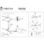 Люстра на штанге Freya FR5204PL-06BS