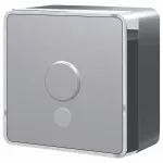 Розетка для вывод кабеля без рамки Werkel Gallant W5050206 Цвет арматуры серебро