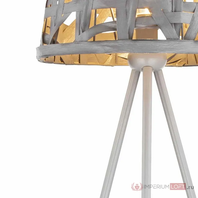 Торшер TopLight Patricia TL1123-1S Цвет арматуры серый Цвет плафонов серый от ImperiumLoft