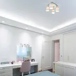 Спот Eurosvet Culver 20080/4 хром/голубой от ImperiumLoft