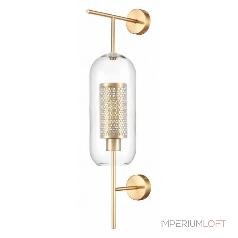 Бра Vele Luce Coro VL5524W21 Цвет арматуры латунь Цвет плафонов прозрачный Бра Vele Luce Coro VL5524W21 Цвет арматуры латунь Цвет плафонов прозрачный