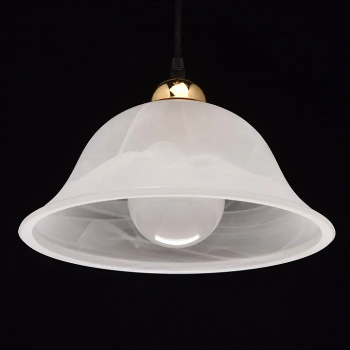 Подвесной светильник MW-Light Ника 327010702 Цвет арматуры золото Цвет плафонов белый от ImperiumLoft