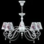 Подвесная люстра Lamp4You Classic 19 E3-05-WM-LMP-O-13-CRL-E3-05-GR-UP Цвет арматуры белый Цвет плафонов белый от ImperiumLoft