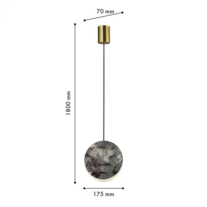 Подвесной светильник Favourite Sten 4447-1P от ImperiumLoft