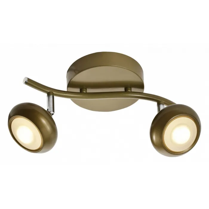 Спот TopLight Carissa TL1244Y-02SG Цвет арматуры золото Цвет плафонов золото от ImperiumLoft