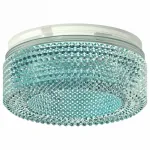Рамка на 1 светильник Ambrella N719 N7194 BL голубой D70*H30mm Out25mm MR16 (для корпуса светильника) Цвет арматуры голубой