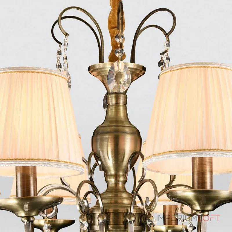 Подвесная люстра Rivoli Nicoletta P8 AB Б0038468 Подвесная люстра Rivoli Nicoletta P8 AB Б0038468