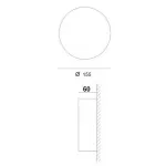 Накладной светильник Deko-Light Lupe 341063 Цвет арматуры белый Цвет плафонов белый от ImperiumLoft