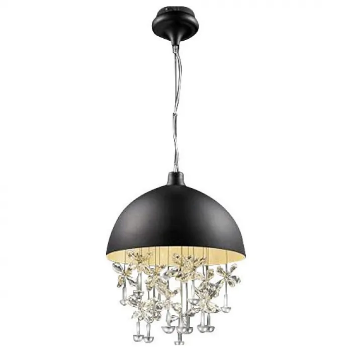 Подвесной светильник DeLight Collection Crystal Light MD2551/15 black Цвет арматуры черный Цвет плафонов черный от ImperiumLoft